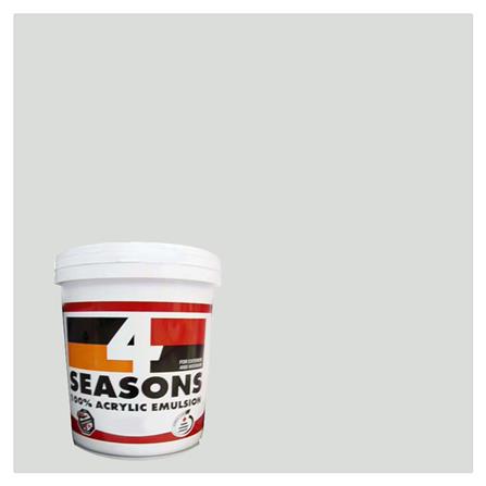 สีน้ำทาภายนอก TOA 4 SEASONS #A5006 PASTEL GREY ด้าน 5 แกลลอน_0
