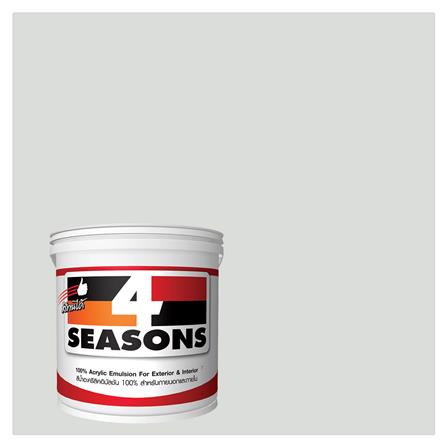 สีน้ำทาภายนอก TOA 4 SEASONS สีเทา #A5006 ด้าน 1 แกลลอน_0