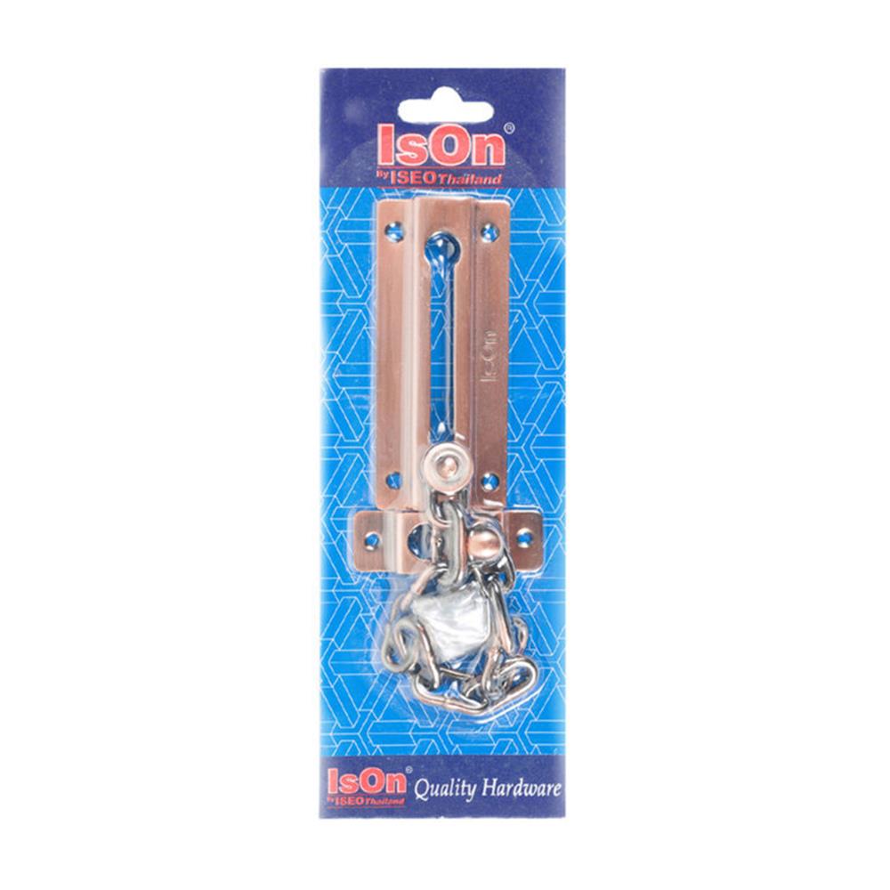 กลอนโซ่ ISON 548 3.4 นิ้ว สีทองแดงรมดำ