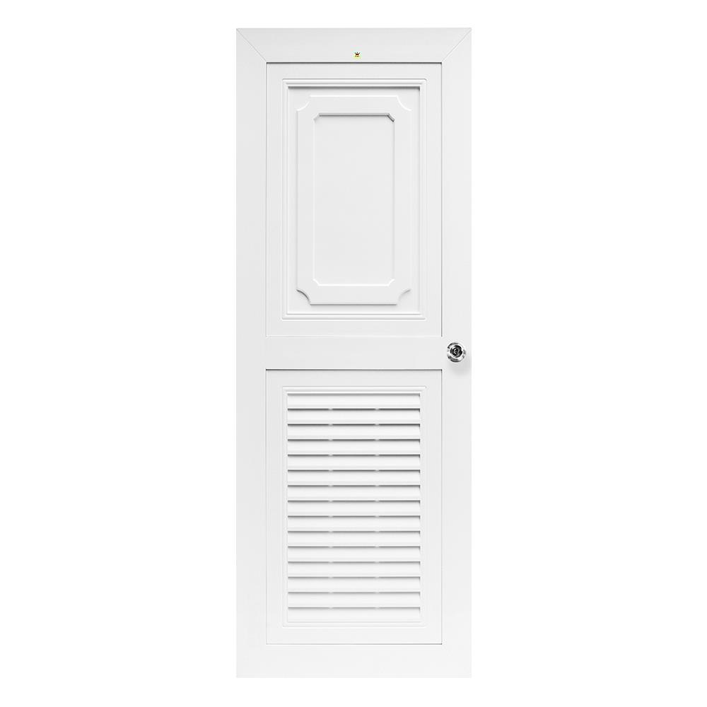 ประตูห้องน้ำ ABS KING KG-1 70X180 ซม. สีขาว