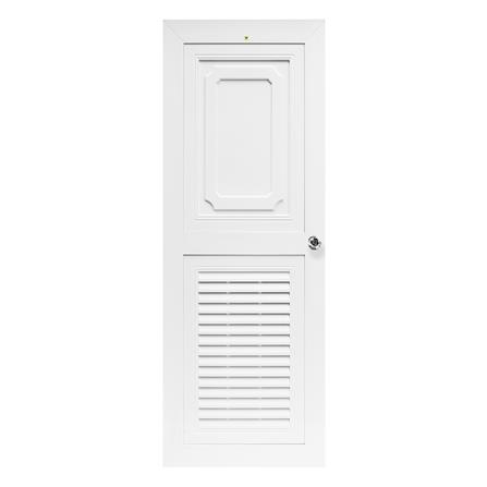 ประตูห้องน้ำ ABS KING KG-1 70X180 ซม. สีขาว_0