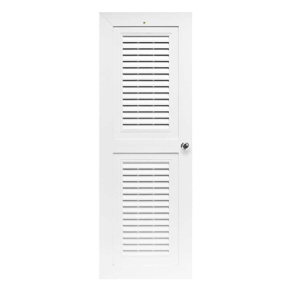 ประตูห้องน้ำ ABS KING KG-3 70X180 ซม. สีขาว