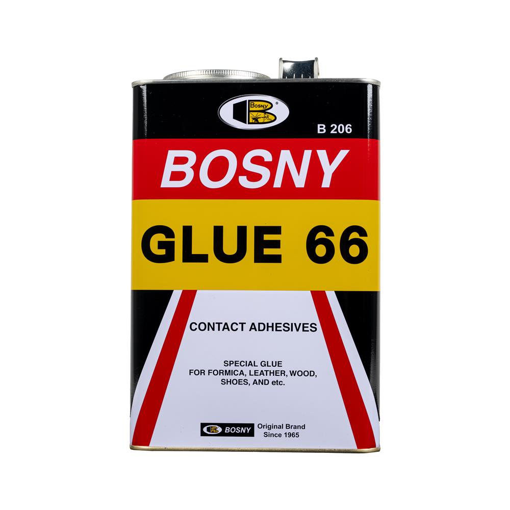 กาวยาง BOSNY B206-16 3 ลิตร สีเหลือง