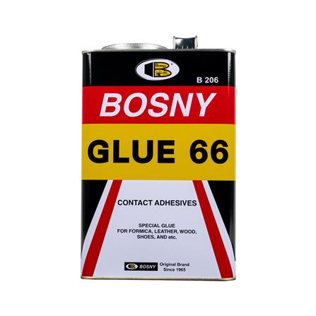 กาวยาง BOSNY B206-16 3 ลิตร สีเหลือง