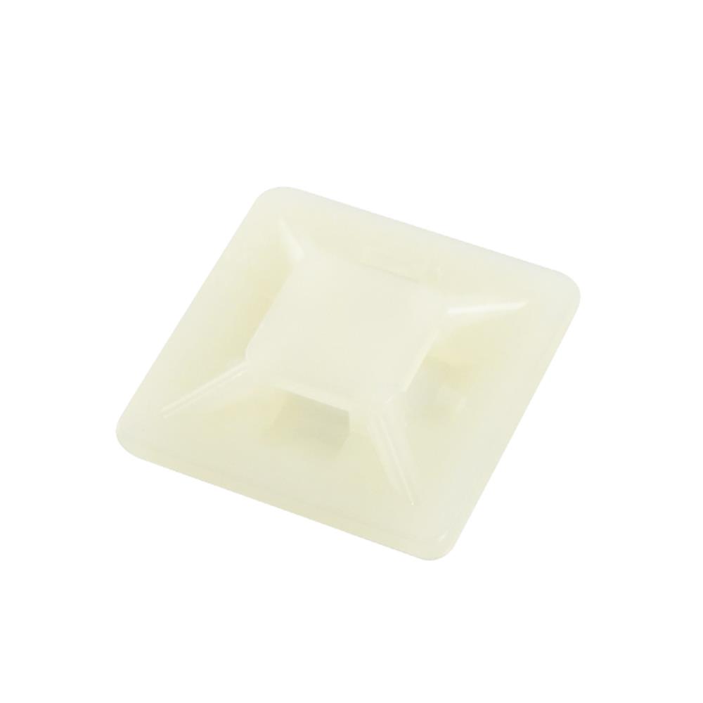 แป้นกาวยึดสายไฟ BANDEX TM 2828-4 3/4 นิ้ว สีขาว แพ็ก 10 ชิ้น_1