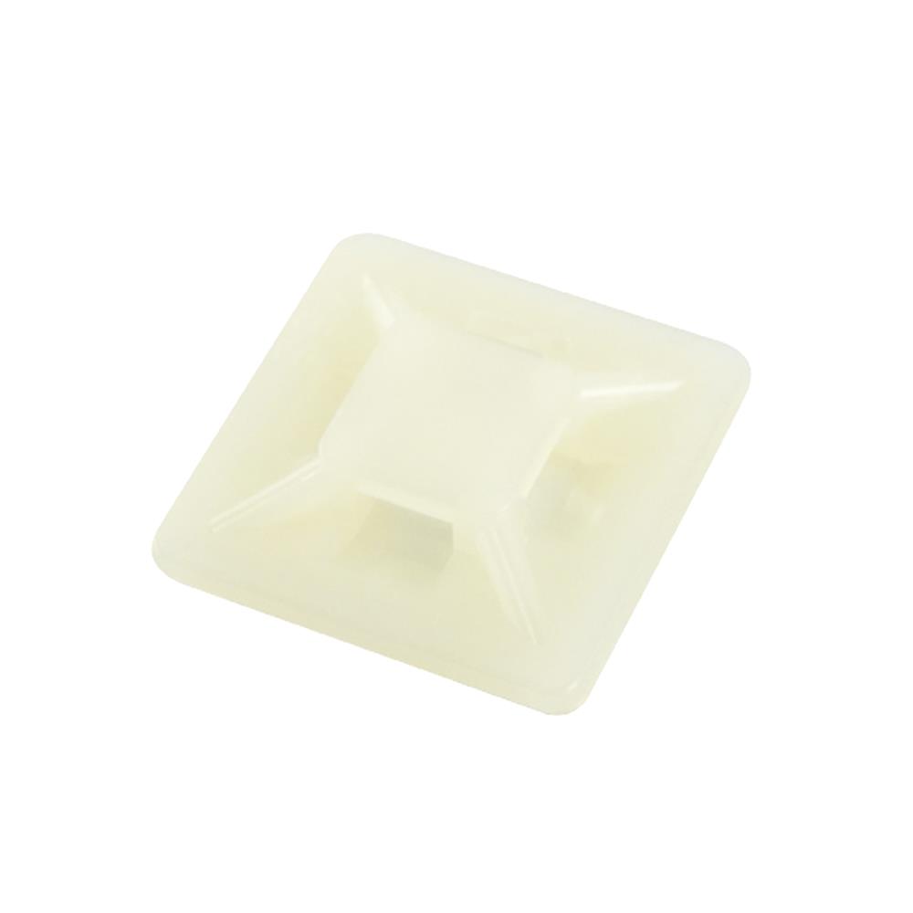 แป้นกาวยึดสายไฟ BANDEX TM 2121-4 1 นิ้ว สีขาว แพ็ก 10 ชิ้น_1