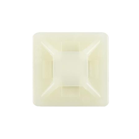 แป้นกาวยึดสายไฟ BANDEX TM 2121-4 1 นิ้ว สีขาว แพ็ก 10 ชิ้น_2