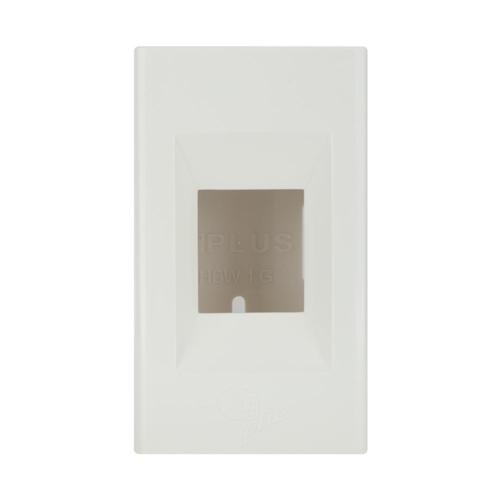 กล่องเบรกเกอร์ แบบลอย 1 ช่อง T-PLUS HBW/HBC สีขาว