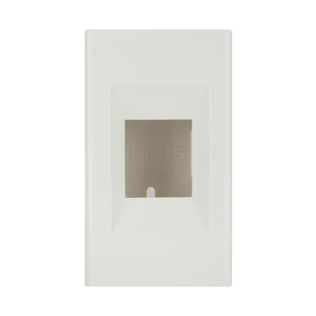 กล่องเบรกเกอร์ แบบลอย 1 ช่อง T-PLUS HBW/HBC สีขาว_0