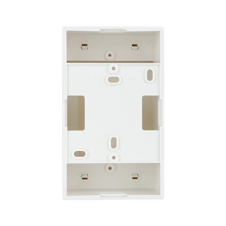 กล่องเบรกเกอร์ แบบลอย 1 ช่อง T-PLUS HBW/HBC สีขาว_1