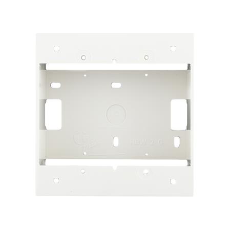 กล่องลอย T-PLUS HBW 2 G 4x4 นิ้ว สีขาว