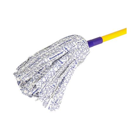 ไม้ม็อบไมโครไฟเบอร์หัวจุก SCOTCH-BRITE MAGIC 4 นิ้ว สีเหลือง_1