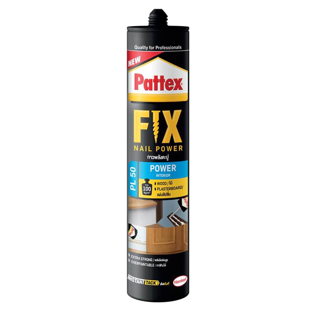 กาวพลังตะปูสูตรน้ำ PATTEX PL50 400 ก. สีขาว_1