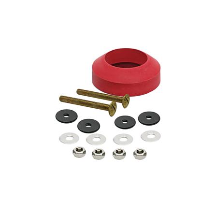 ชุดน๊อตสเตนเลส-ยางรองสีแดง FLUIDMASTER FL-6102_0