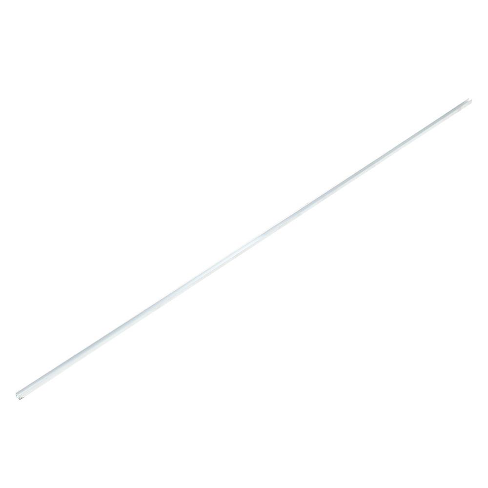 รางล่างบานเฟี๊ยม HAFELE 499.40.202 สีอะลูมิเนียม 2 ม.