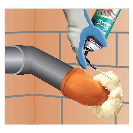 สเปรย์โฟม SISTA M525 750 มล. สีขาว_2