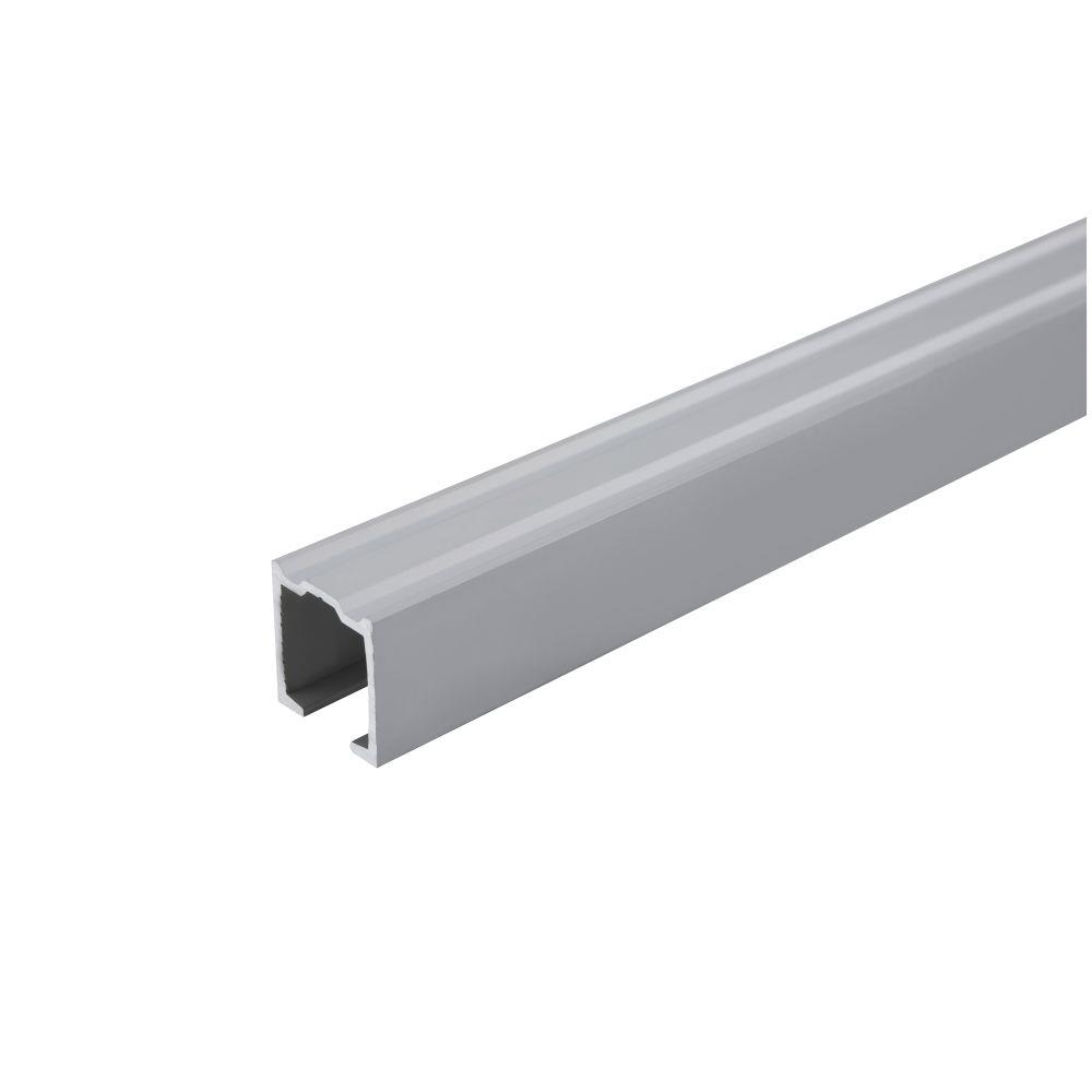 รางบน HAFELE 499.40.044 สีอะลูมิเนียม 4 ม. (60-100 กก.)