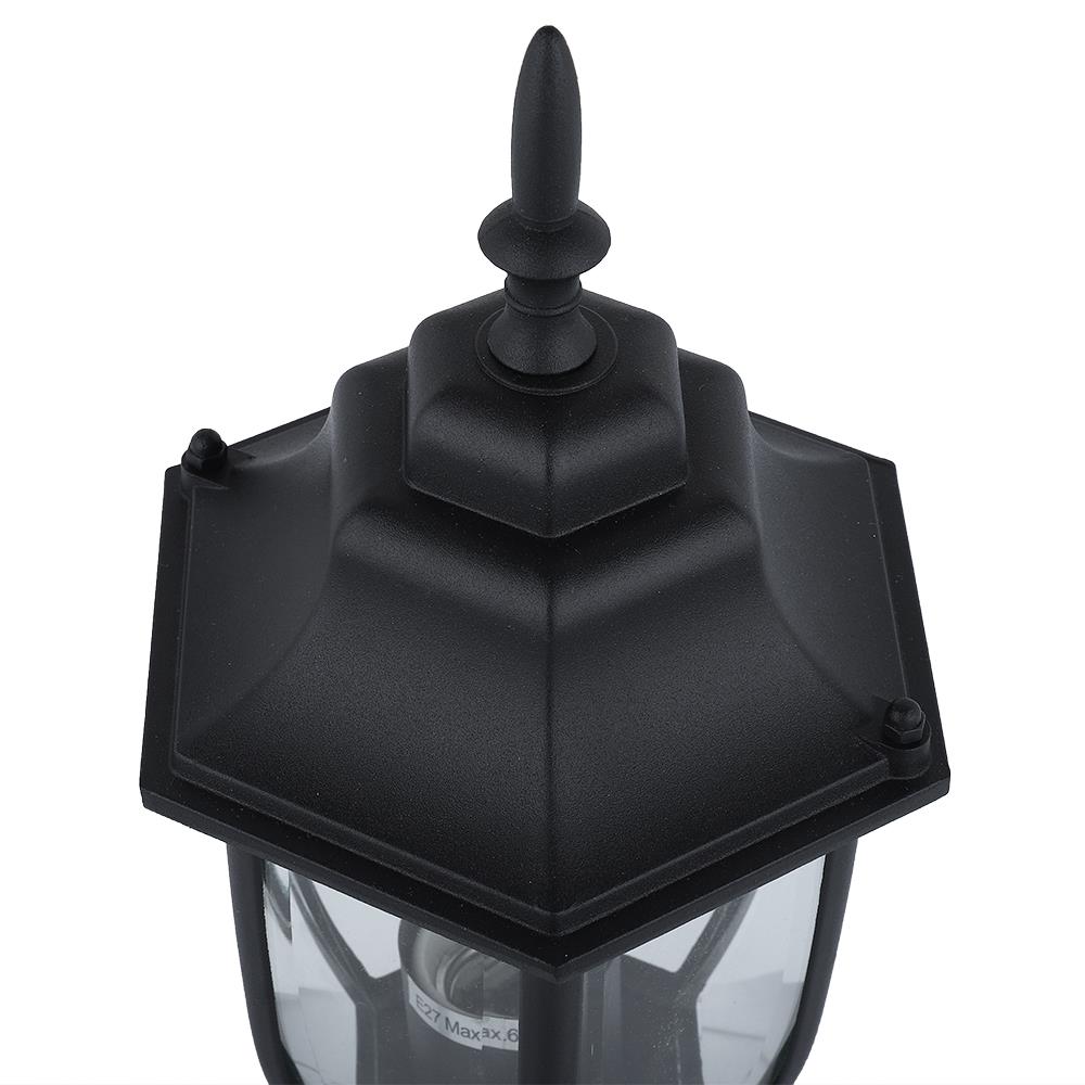 ไฟหัวเสา L&E BDR 200/B-E27 สีดำ