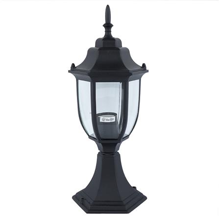 ไฟหัวเสา L&E BDR 200/B-E27 สีดำ_0