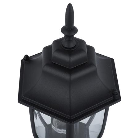 ไฟหัวเสา L&E BDR 200/B-E27 สีดำ_1