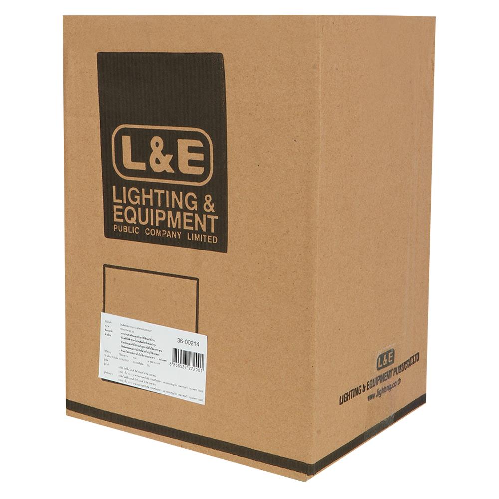 ไฟกิ่งภายนอก L&E WMS 200/B-E27 สีดำ