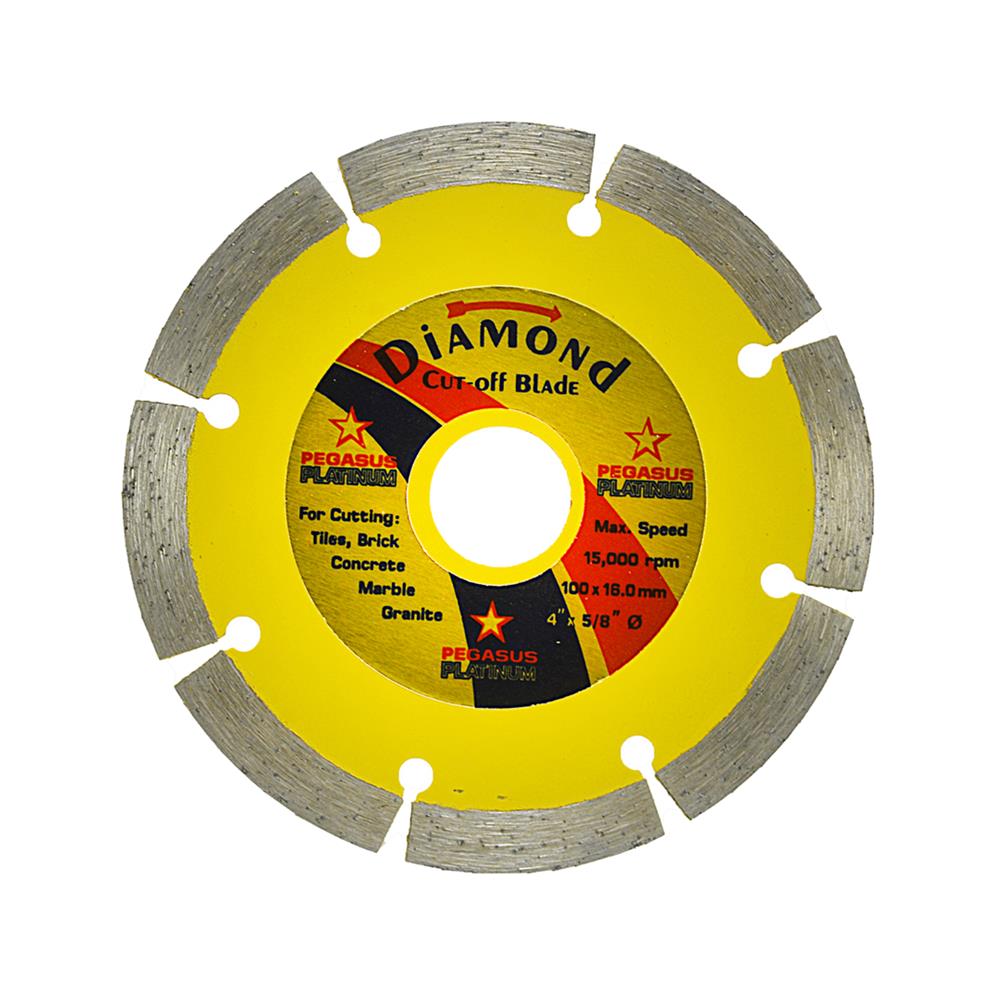 ใบตัดเพชรขอบหยัก PEGASUS 91034 PRO 4 นิ้ว