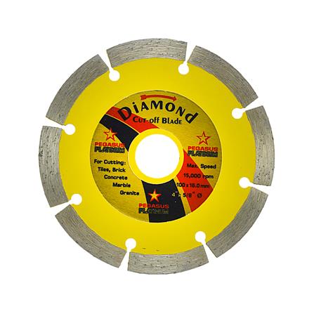 ใบตัดเพชรขอบหยัก PEGASUS 91034 PRO 4 นิ้ว