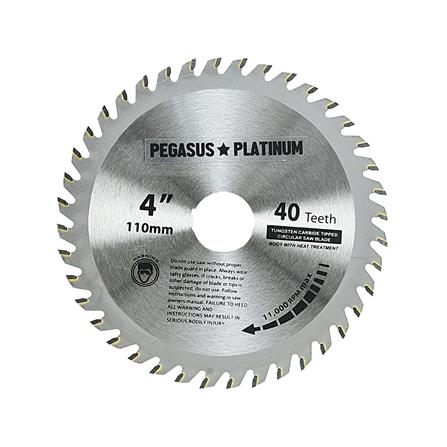 ใบเลื่อยวงเดือน PEGASUS 91028 4 นิ้ว 40 ซี่ฟัน_0