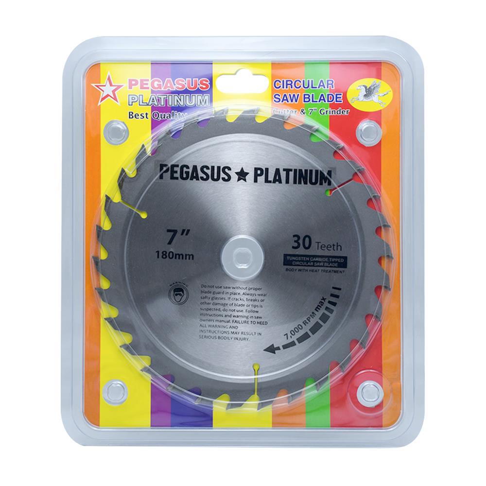 ใบเลื่อยวงเดือน PEGASUS 30T 7 นิ้ว