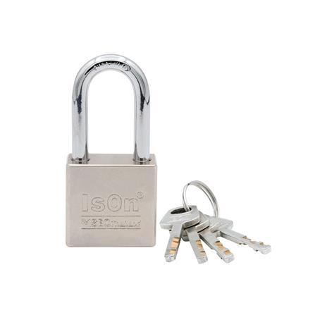 กุญแจลูกปืน ISON 430 30 มม. สีสเตนเลส