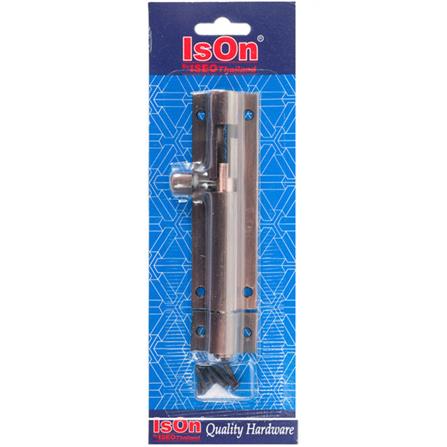 กลอนท้องปลิง ISON 4 นิ้ว สีทองแดงรมดำ