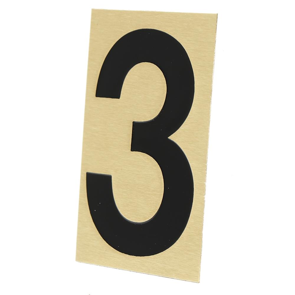 ตัวเลขอารบิค ทองเหลือง S&T 1098