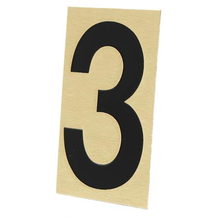 ตัวเลขอารบิค ทองเหลือง S&T 1098_1