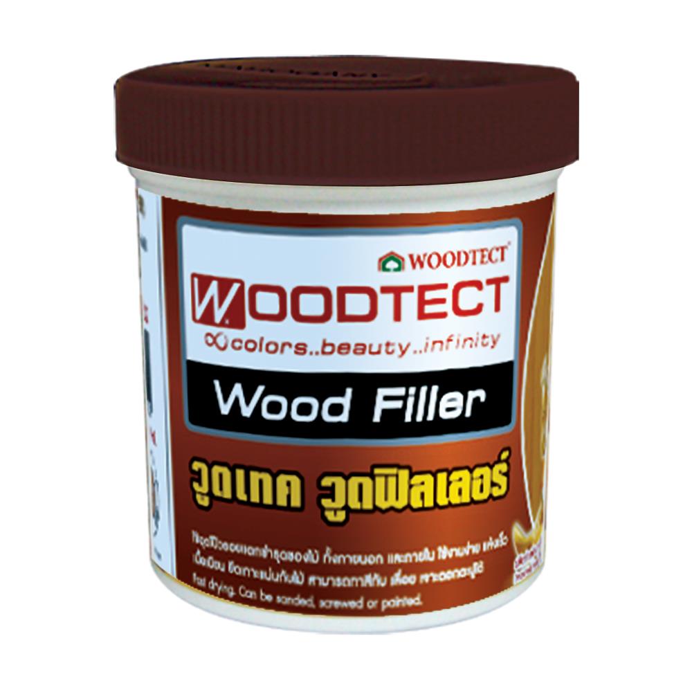 อะคริลิกอุดโป๊วไม้ WOODTECT WOOD FILLER 230 มล. สีไม้สน