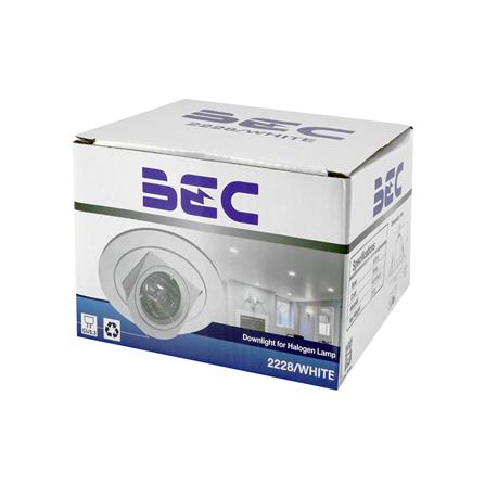 ดาวน์ไลท์ BEC HG 2228 ALUMINUM BASIC 4 นิ้ว สีขาว กลม_3