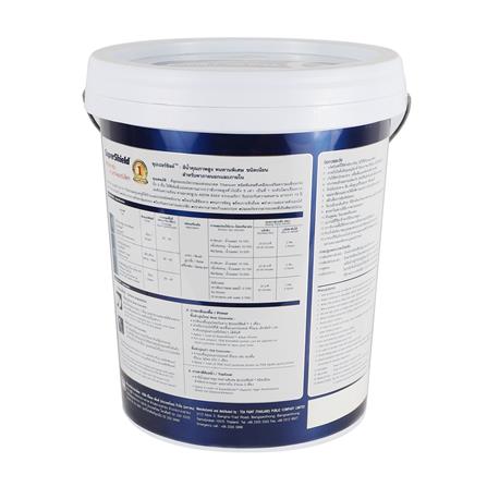 สีน้ำทาภายนอก TOA SUPERSHIELD ADVANCE S100 สีขาว เนียน 9 ลิตร_1