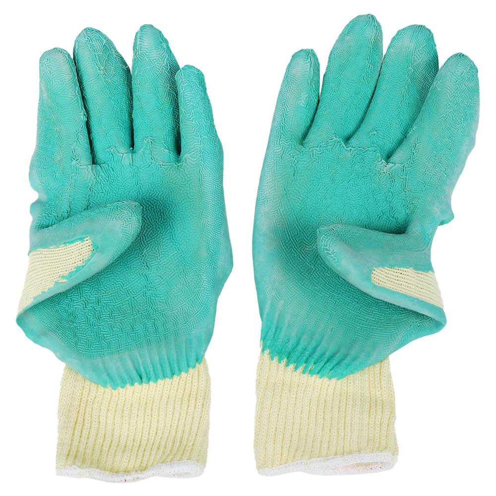 ถุงมือผ้า DRAGON #9 สีเขียว แพ็ก 2 ชิ้น