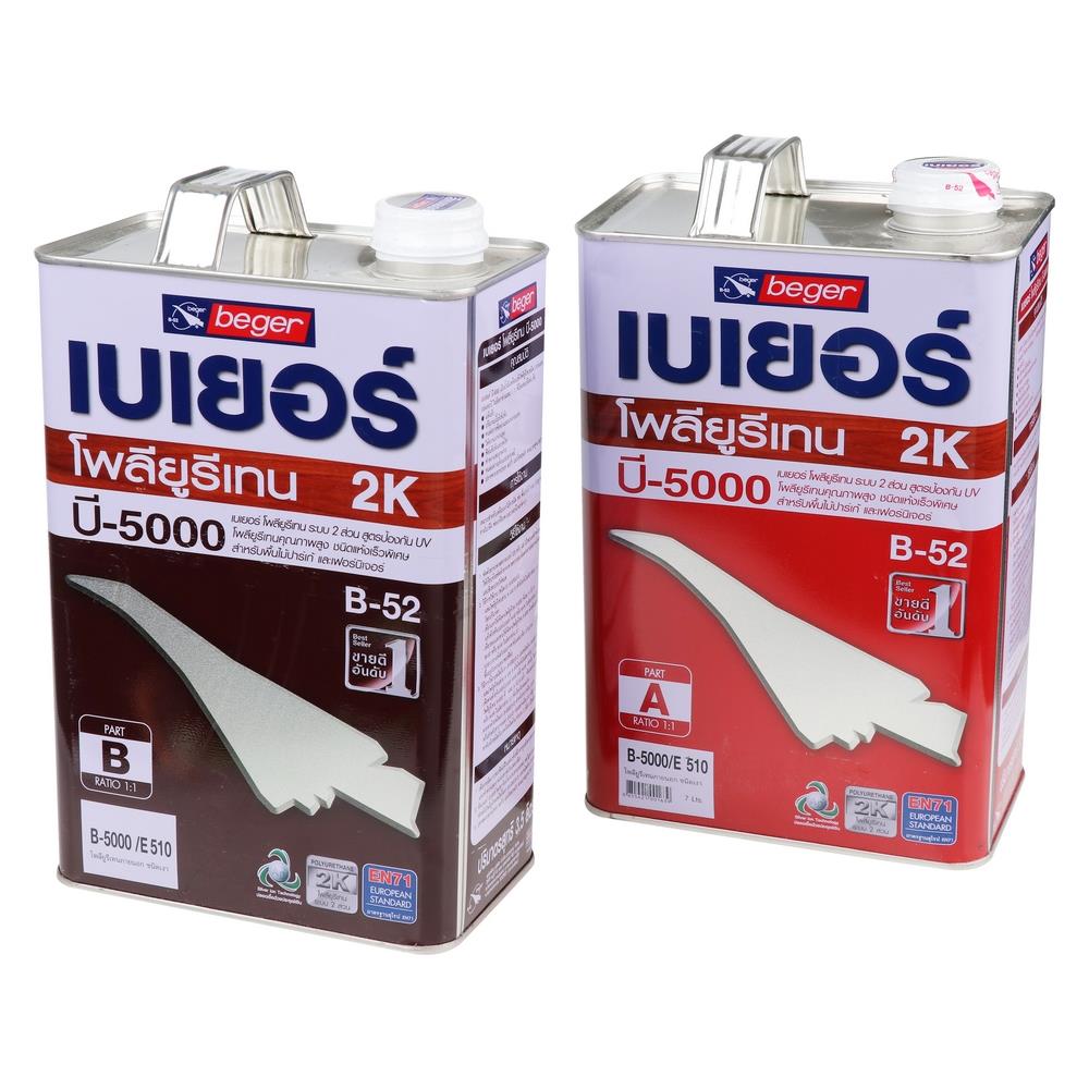 โพลียูรีเทนภายนอก BEGER B5000 2K เงา 1 แกลลอน