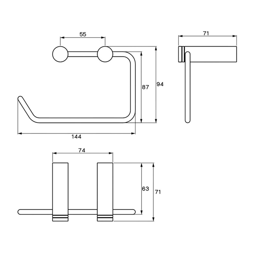 ที่ใส่กระดาษ WS ZS-5002 สเตนเลส