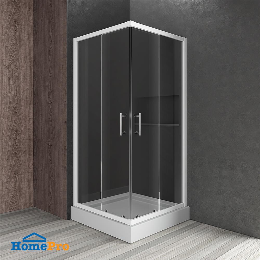 ฉากกั้นอาบน้ำ CRISTINA SQUARE-GWH 100x100 ซม.