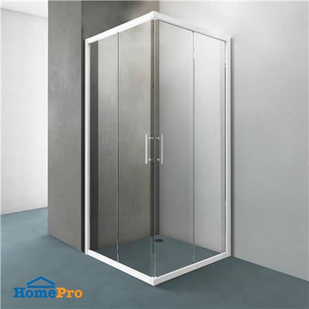 ฉากกั้นอาบน้ำ CRISTINA SQUARE-GWH 100x100 ซม._1