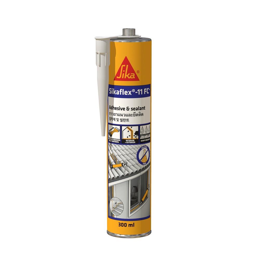 โพลียูรีเทนอุดรอย SIKA SIKAFLEX-11 FC PLUS 300 มล. สีเทา