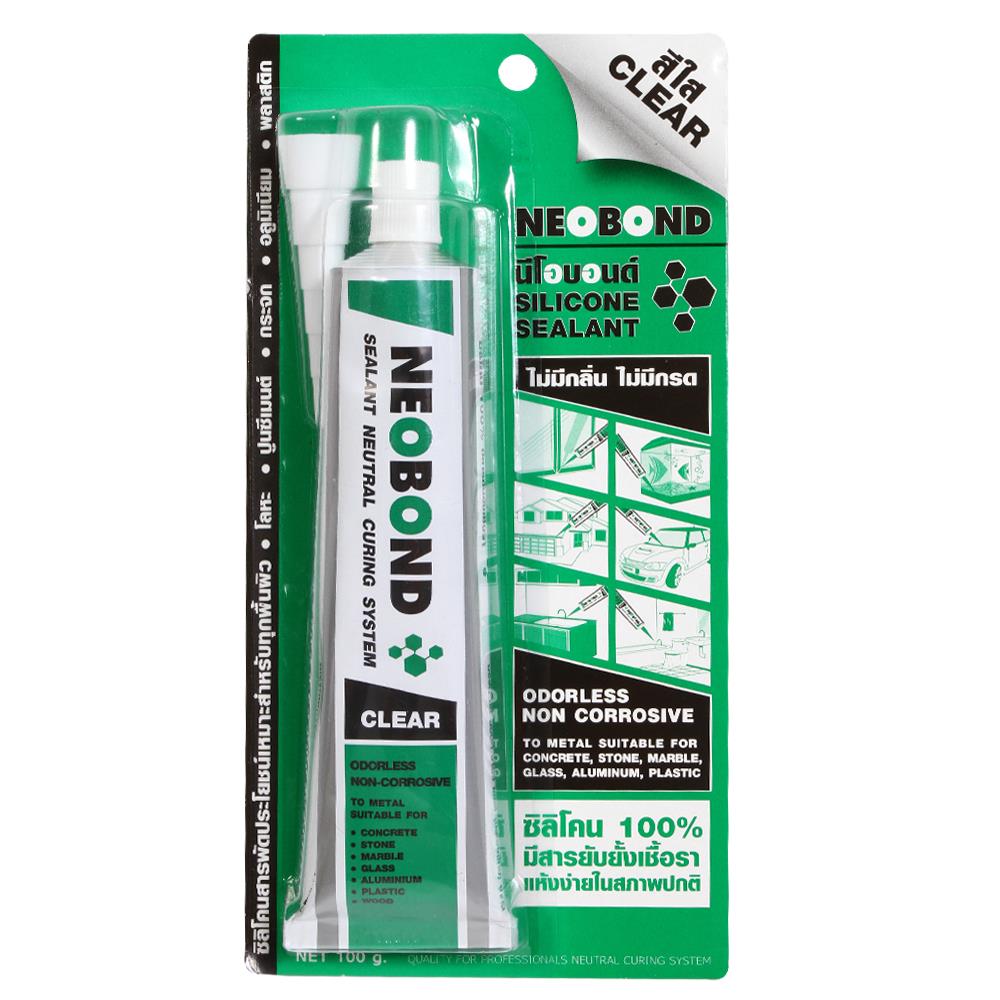 ซิลิโคนไร้กรด NEOBOND 100 ก. สีใส