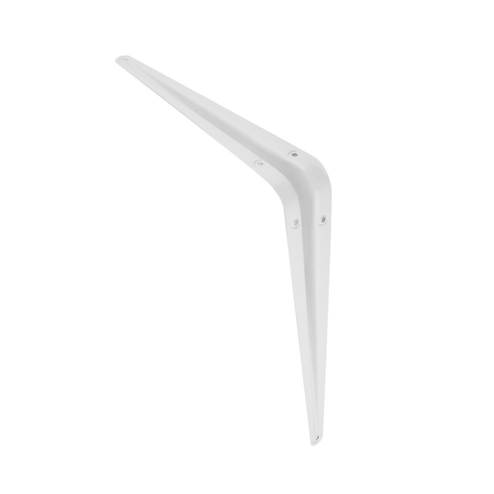 แขนรับชั้นเหล็ก HAFELE 90 องศา 30x35 ซม. สีขาว