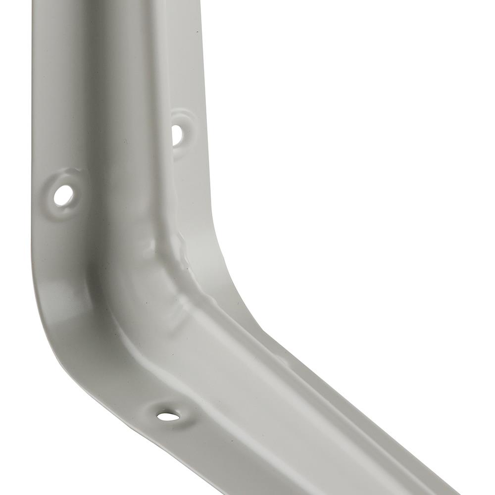 แขนรับชั้นเหล็ก HAFELE 90 องศา 25x30 ซม. สีขาว