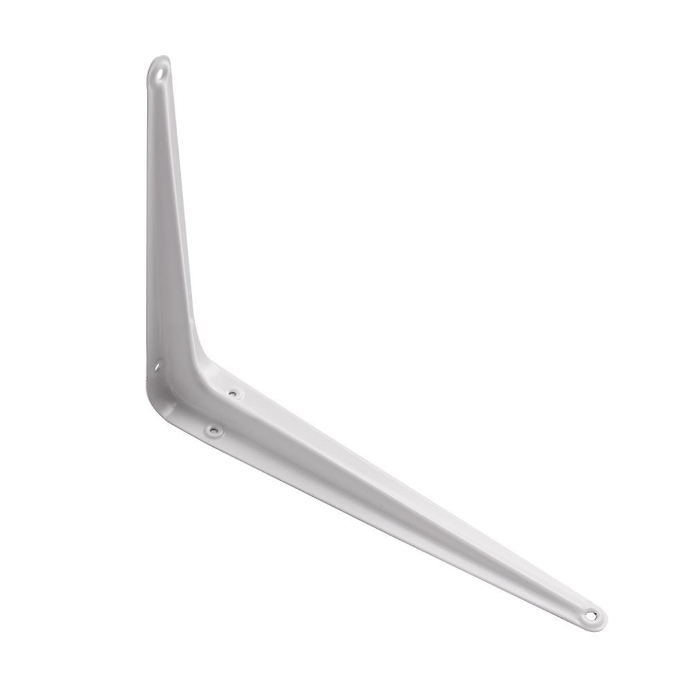 แขนรับชั้นเหล็ก HAFELE 90 องศา 20x25 ซม. สีขาว