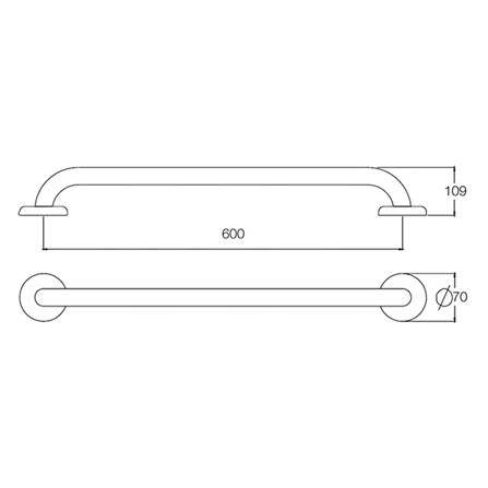 ราวกันลื่นตรง GB3327-3/60_1