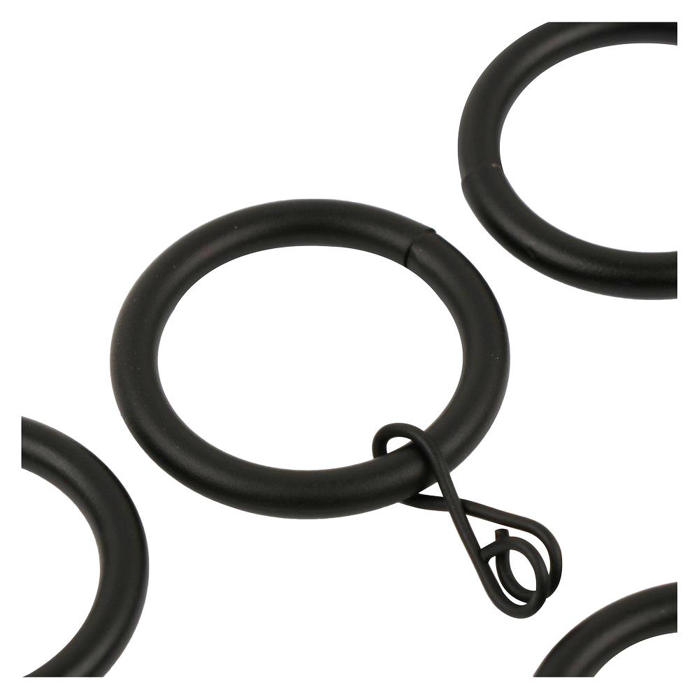 ห่วงคล้องราง HOME LIVING STYLE DR004 30 มม. สีดำ