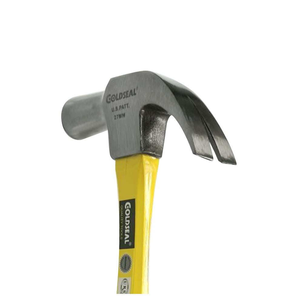 ค้อนหงอน ด้ามไฟเบอร์ GOLD SEAL 27 มม.