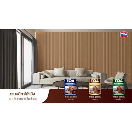 สีย้อมไม้ TOA WOODSTAIN G03 สีวอลนัท เงา 1 แกลลอน_3